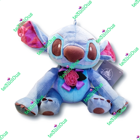Disney Accessories - DISNEY PARKS VALENTINE'S DAY STITCH PLUSH